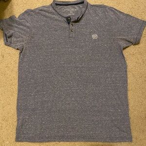 Blue/ Grey Henley